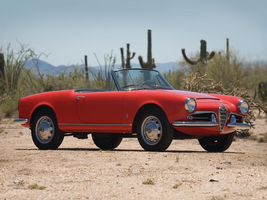  Alfa Romeo Giulia 1600 Spider (101) 1962 года  (фото 9 из 28)